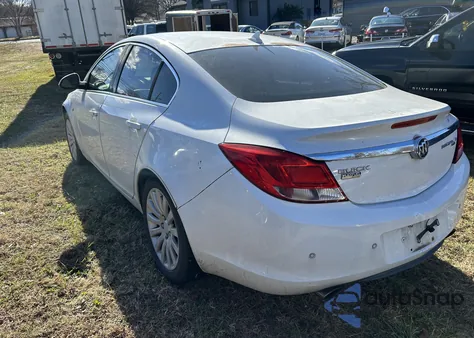 2011 Buick Regal Cxl Turbo Russelsheim из США, поврежденный, VIN W04GW5EV1B1041372